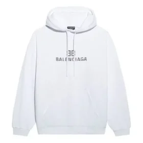 BB Pixel-hettegenser i medium passform «White» 600583TKVI89040