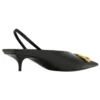 BB Square Knife Slingback-pumps «Black» 691740WAWNC1088