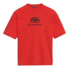 BB vanlig versjon, kort ermet, unisex, rød 578139TEV486400