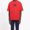 BB vanlig versjon, kort ermet, unisex, rød 578139TEV486400