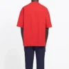 BB vanlig versjon, kort ermet, unisex, rød 578139TEV486400