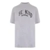 BE KIND T-skjorte med rund hals «Grey» 739028TPVD51167