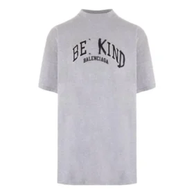 BE KIND T-skjorte med rund hals «Grey» 739028TPVD51167