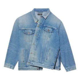 Bedriftsjakke, stor passform «Medium Vintage Indigo» 657602TDW154307