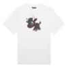 begrenset opplag, småmønster, korte ermer, unisex, hvit 612966TJVM99000
