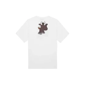 begrenset opplag, småmønster, korte ermer, unisex, hvit 612966TJVM99000