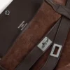 Bel Air-veske for kvinner, medium, i lys espresso