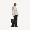 Bel Air-veske for kvinner, medium, i svart