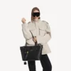 Bel Air-veske for kvinner, medium, i svart