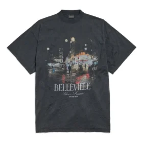 Belleville T-skjorte «Black Faded» 787349TRVP71041