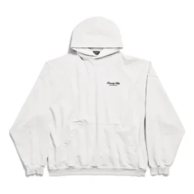 Beverly Hills-hettegenser i oversize «Off White Black» 739024TQVS73307