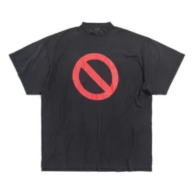 Bfrnd-serien Inside-out Oversized T-skjorte «Black Faded» 787358TQVG81083