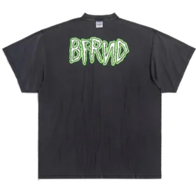 Bfrnd-serien Inside-out Oversized T-skjorte «Black Faded» 787358TQVG81083