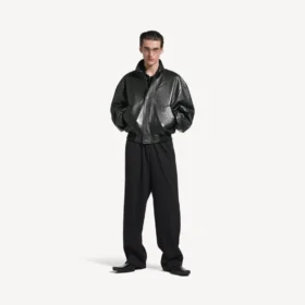 Blouson for menn i svart