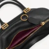 Bolero-bowlingveske for damer, mini, i svart