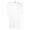 Bomulls-T-skjorte med lite logotrykk «White» 556151TYK289000