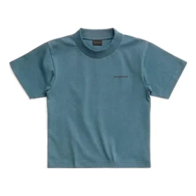 Bomulls-T-skjorte med logo «Blue» 681864TOVK74005