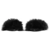 Boudoir 70 mm Sandaler «Black Feathers» 787447W0WMQ1000