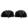 Boudoir 70 mm Sandaler «Black Feathers» 787447W0WMQ1000