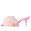 Boudoir 70 mm Sandaler «Pink Feathers» 787447W0WMQ5000