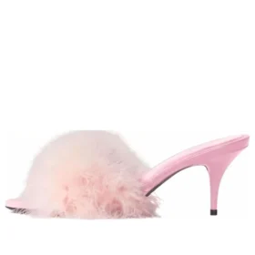 Boudoir 70 mm Sandaler «Pink Feathers» 787447W0WMQ5000