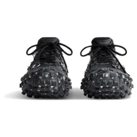 Bouncer Screw-joggesko «Black Mesh and Nylon with Piercing» 685613W2RAG1081