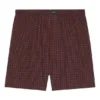 Boxershorts med mikro-tartanmønster «Red» 6584004A8B76464