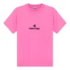 Broderet rundhalset kortærmet rosa 612964TJVD95764