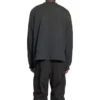 Broderte BB-ermer, genser med rund hals «Washed Black White» 699191TMVG79034