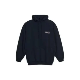Broderte Political Campaign-hettegensere i oversized-modell «Black White» 620947TKVI91070
