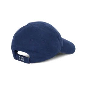 Broderte Pride-baseballcap i bomullstwill «Blå» 670810410B24000