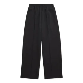 Bukser med elastisk linning og rette ben «Black» 743903TNT391000