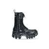 Bulldozer snørestøvler «Black Outline Calfskin» 672502WBEF21090