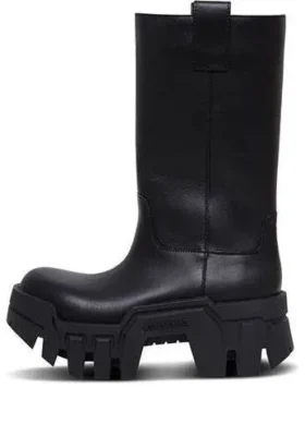 Bulldozer-støvler «Black Polyurethane» 671555WBCQ01000
