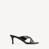 By-sandal for kvinner i svart