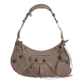 c Le Cagole liten skulderveske «Light Brown» 6713071VG9Y1212
