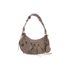 c Le Cagole liten skulderveske «Light Brown» 6713071VG9Y1212