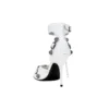 Cagole 110 mm Sandaler «White Arena Lambskin» 743057WAD4E9081