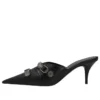 Cagole 80 mm Mules «Black» 714253WAD4E1081