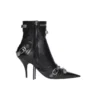 Cagole 90 mm støvletter «Black Arena Lambskin» 694379WAD4E1081