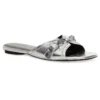 Cagole metalliske sandaler «Silver Black» 694342WBDK38018