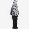 Camouflage-jakke med glidelås «Grey» 681818TLQ121240