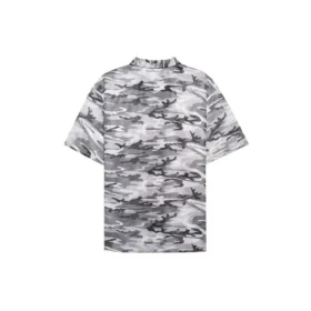 Camouflage Mesh-skjorte «Grey» 647651TJLC51240