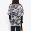 Camouflage Mesh-skjorte «Grey» 647651TJLC51240