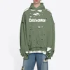 Caps Destroyed-hettegensere «Green» 659403TKVB63011