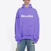 Caps Destroyed-hettegensere «Purple» 659403TKVB63078