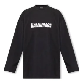 Caps Oversized langermet T-skjorte «Black» 681046TNVL11070