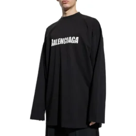 Caps Oversized langermet T-skjorte «Black» 681046TNVL11070