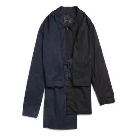 Carcoat med doble ermer «Black» 790759TKP061000