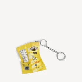 Charm/nøkkelring med chips  i gult